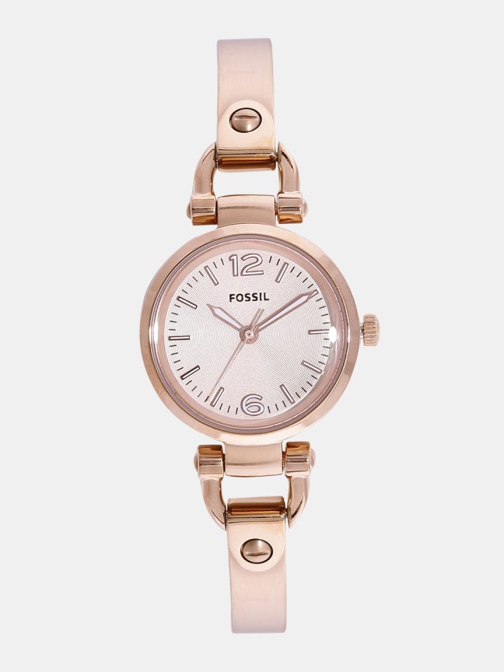 Fossil GEORGIA Women Peach Analogue Watch ES3268