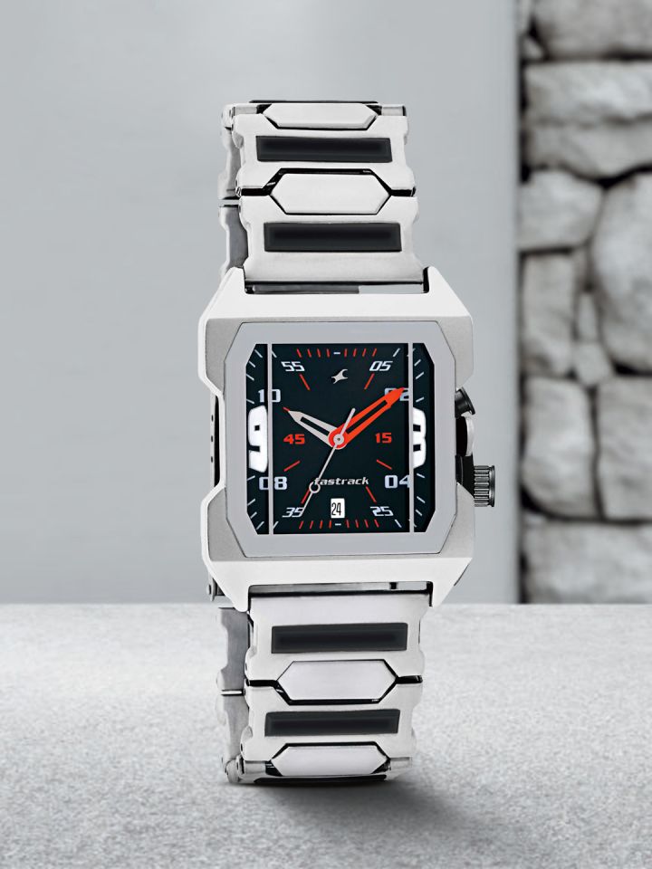 Buy Fastrack Men Black Dial Watch NF1474SM02 Watches for Men