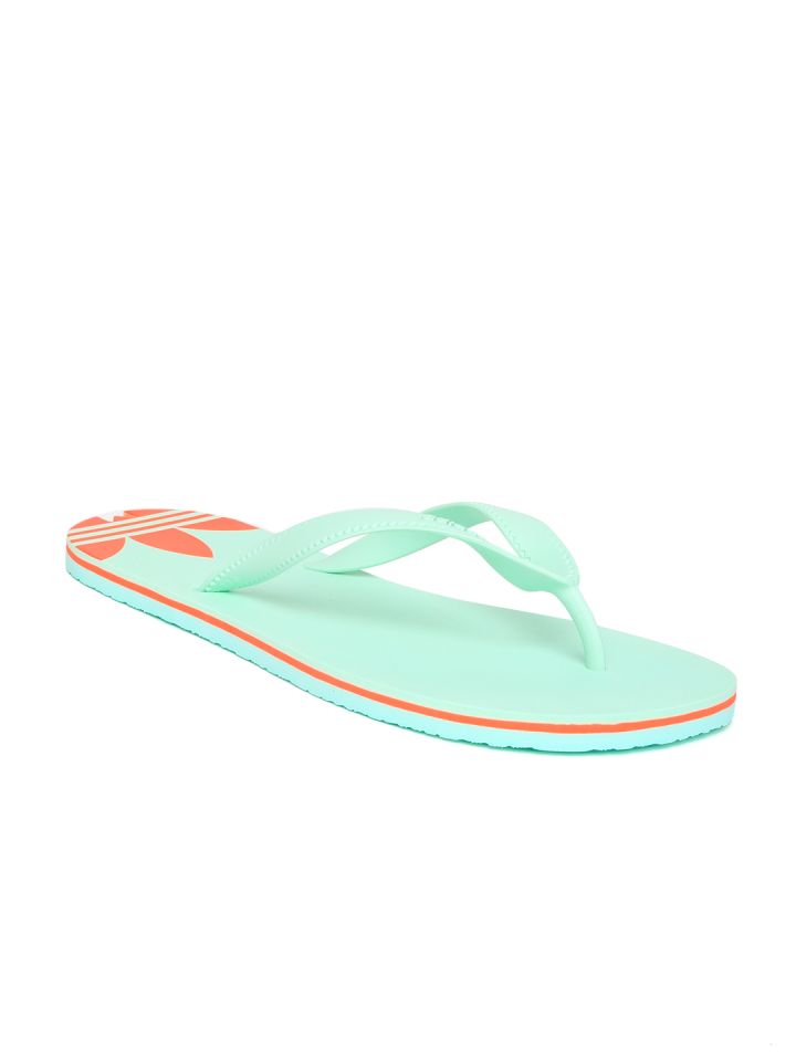 ADIDAS Originals Women Mint Green ADISUN Flip Flops
