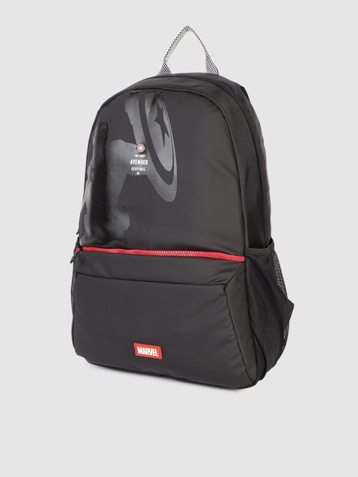 Kook N Keech Unisex Black Backpack