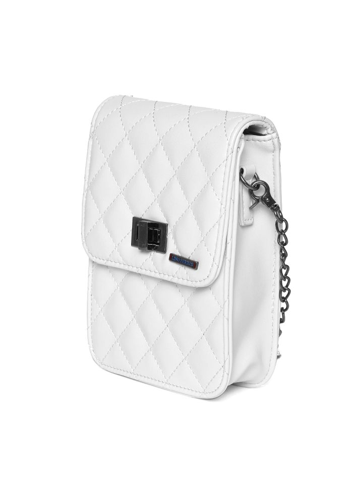 lino perros white sling bag