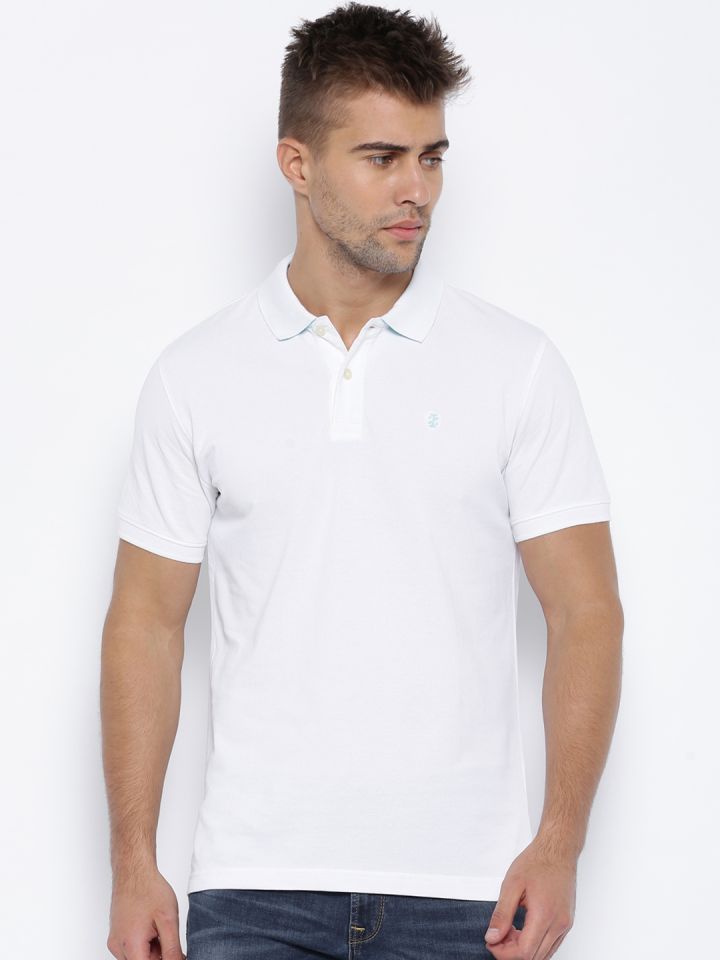 Izod white polo shirt top