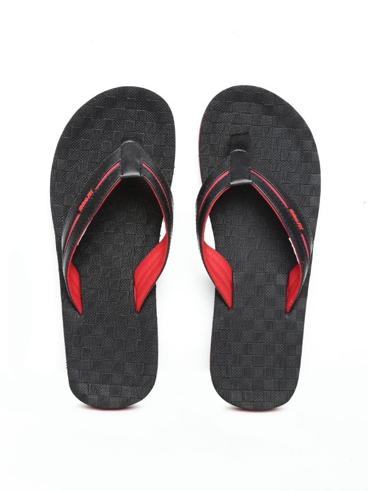Solethreads Men Black Flip Flops