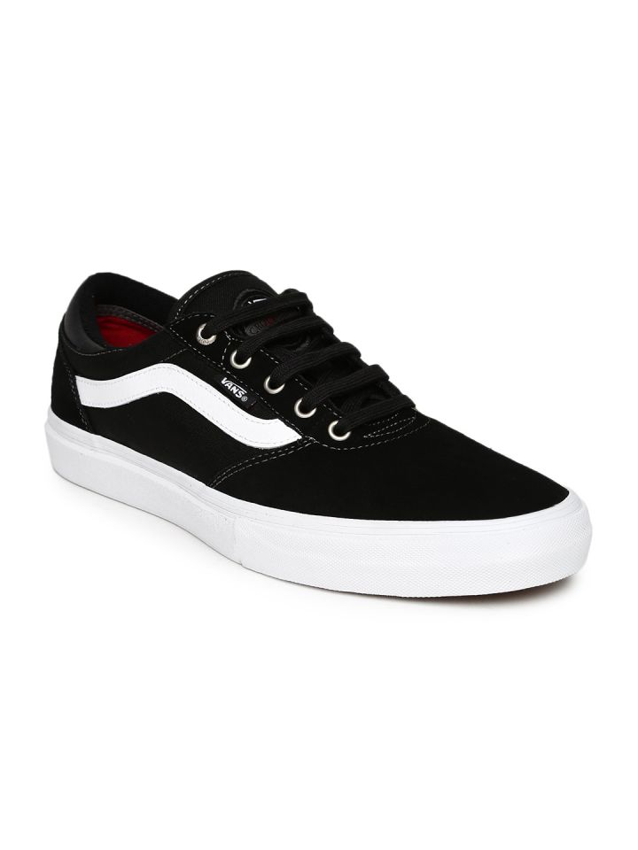 Mens black suede online vans