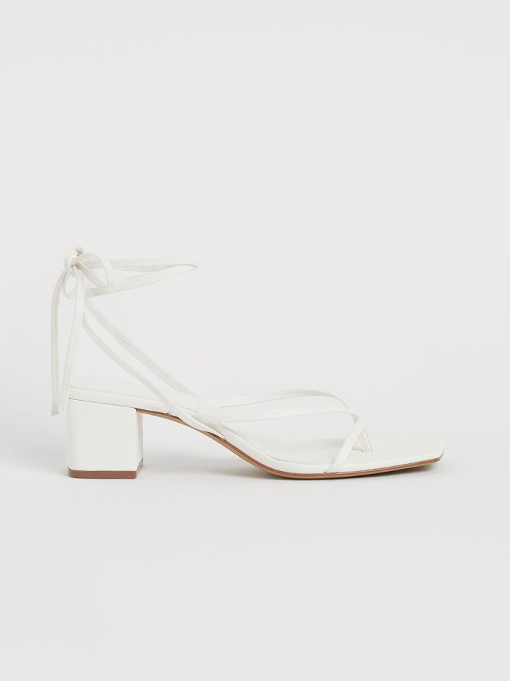 White new arrivals strappy sandals