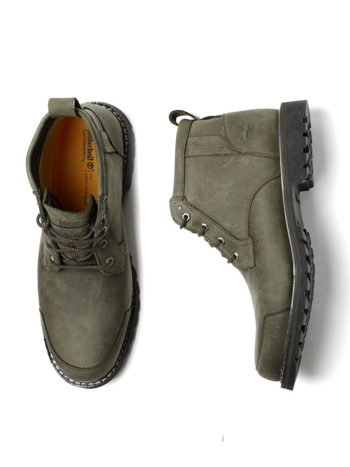 olive green boots for men