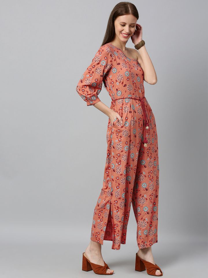 Global desi jumpsuit online myntra best sale
