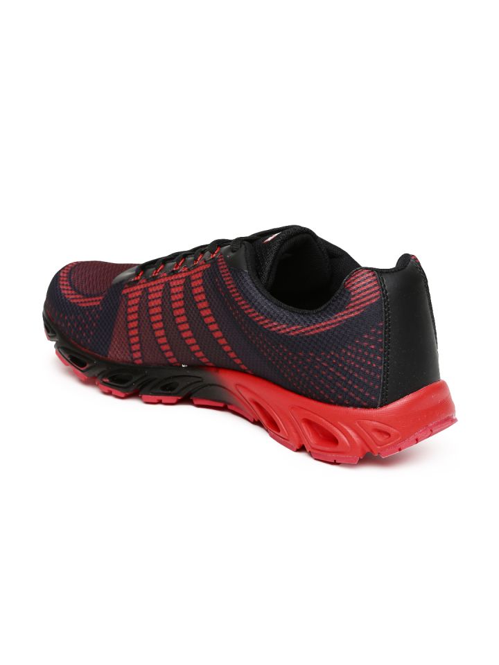 Buy Kappa Men Red Black Printed Running Shoes Sports Shoes for
