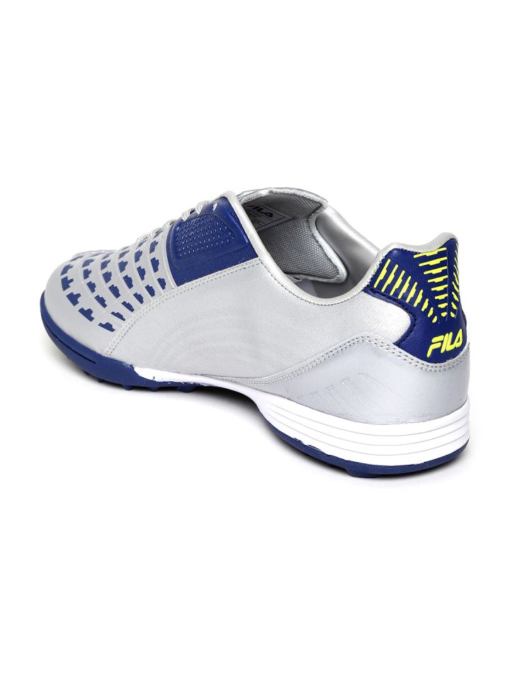 FILA Men Grey Printed Back Pass Football Shoes