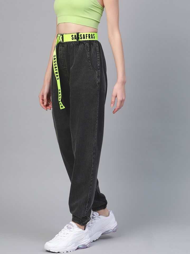 Buy SASSAFRAS Women Charcoal Grey 