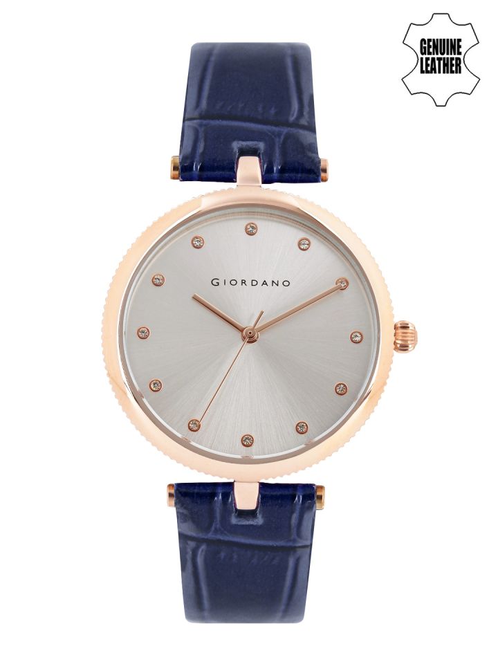 Giordano leather shop watch