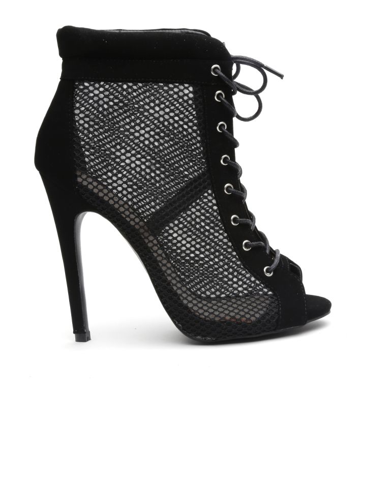 Mesh stilettos shop
