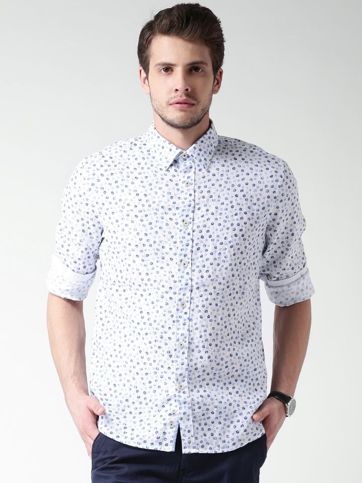 myntra printed shirts