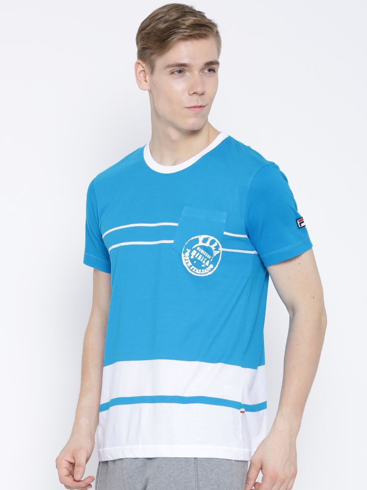 Fila striped t shirt store