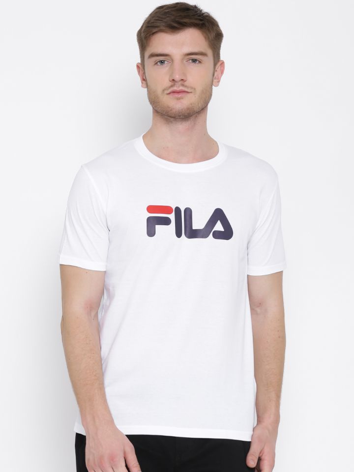 FILA White Pure Cotton T shirt