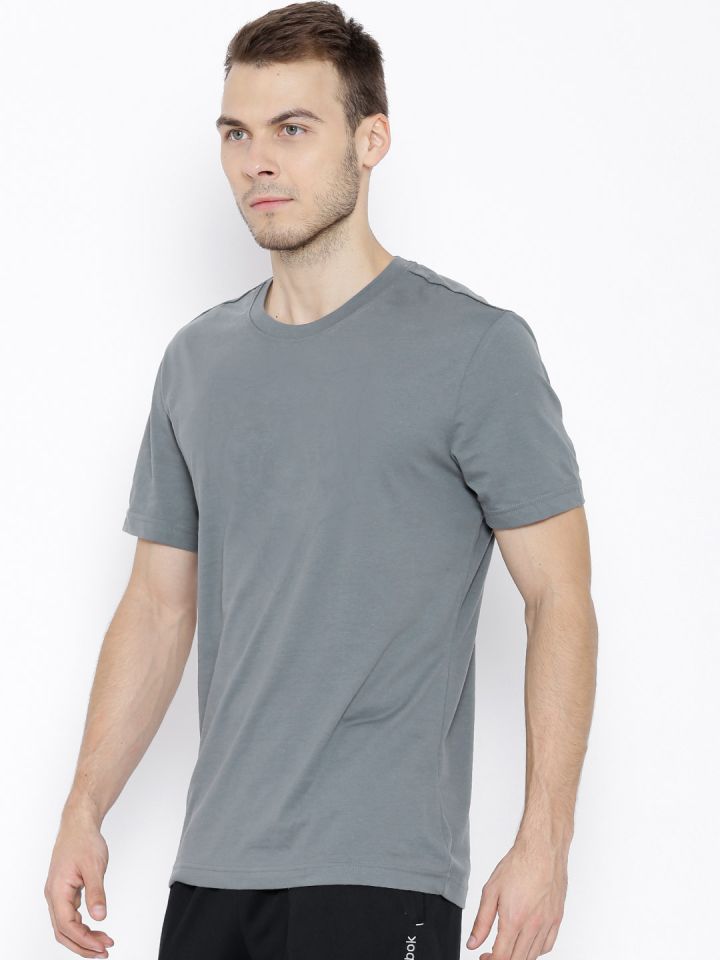 Reebok Grey Wolf Sweat Animal Training T shirt