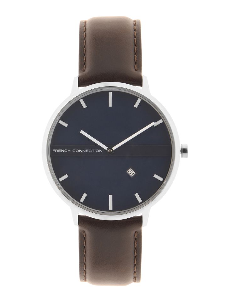 Buy French Connection Men Navy Blue Analogue Watch FCM0001A
