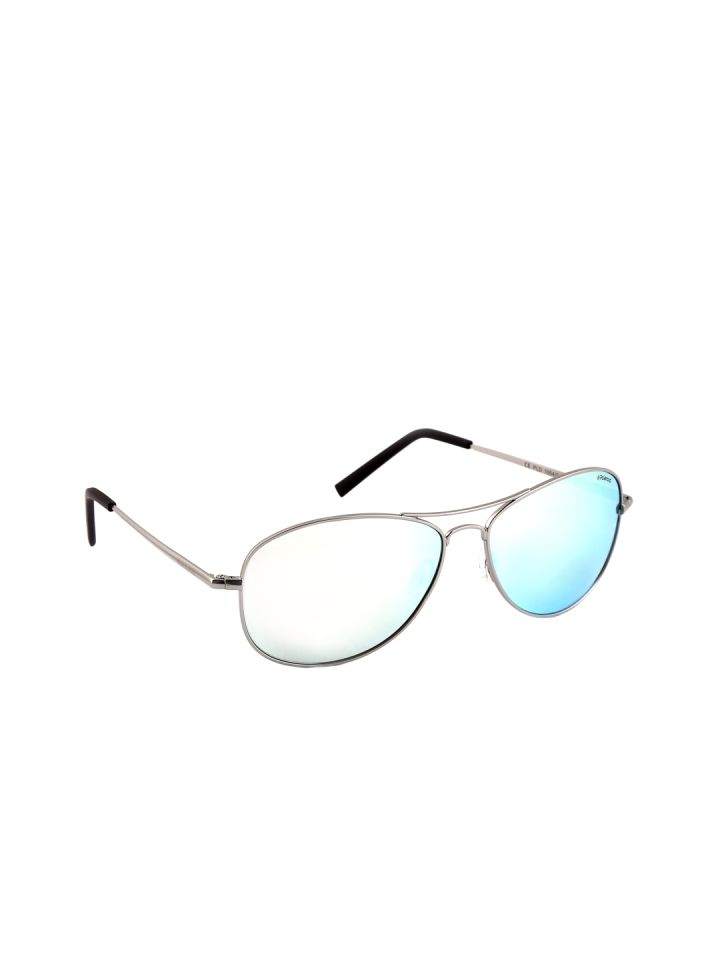 Polaroid mirrored outlet aviator sunglasses