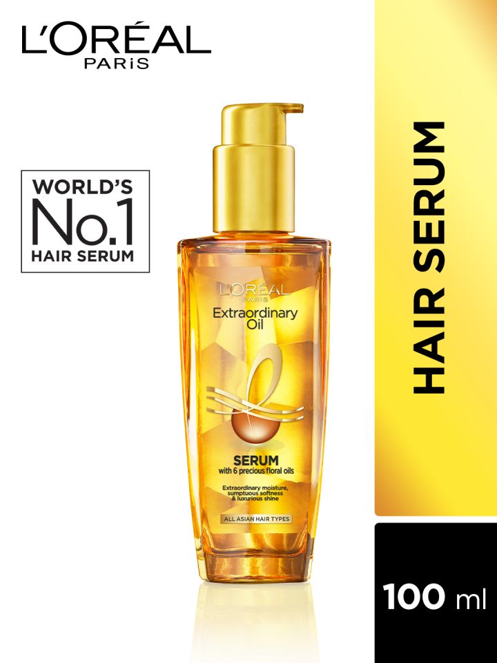 Buy LOreal Paris Extraordinary Oil Serum For All Hair Types 100 Ml - Hair  Serum for Women 12371164 | Myntra