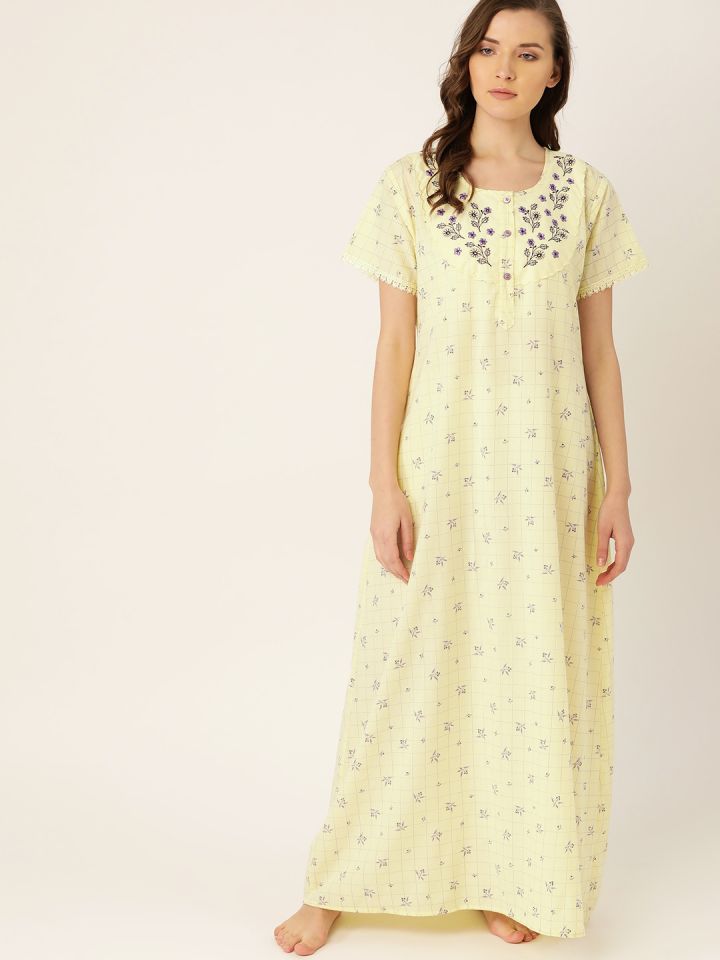 Nighty slips myntra on sale