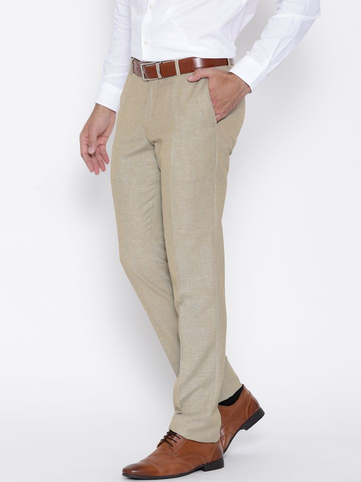 Buy Beige Trousers  Pants for Men by JOHN PLAYERS Online  Ajiocom