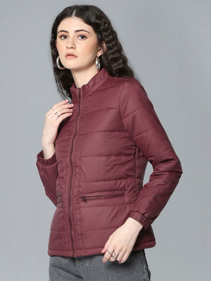 Flying machine maroon jacket store