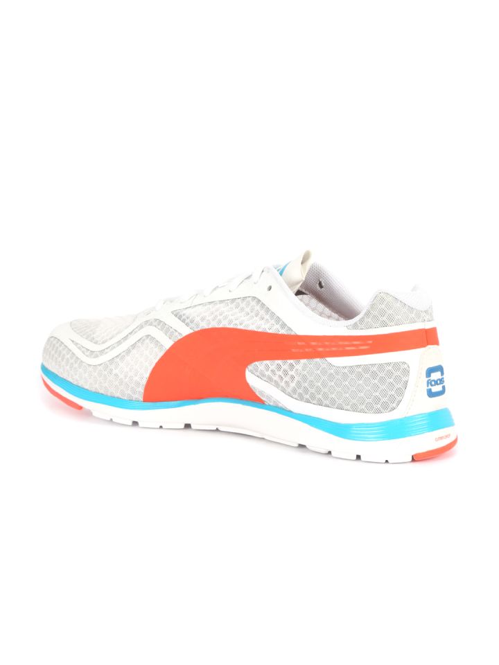 PUMA Men White Faas 100 R v1.5 Running Shoes