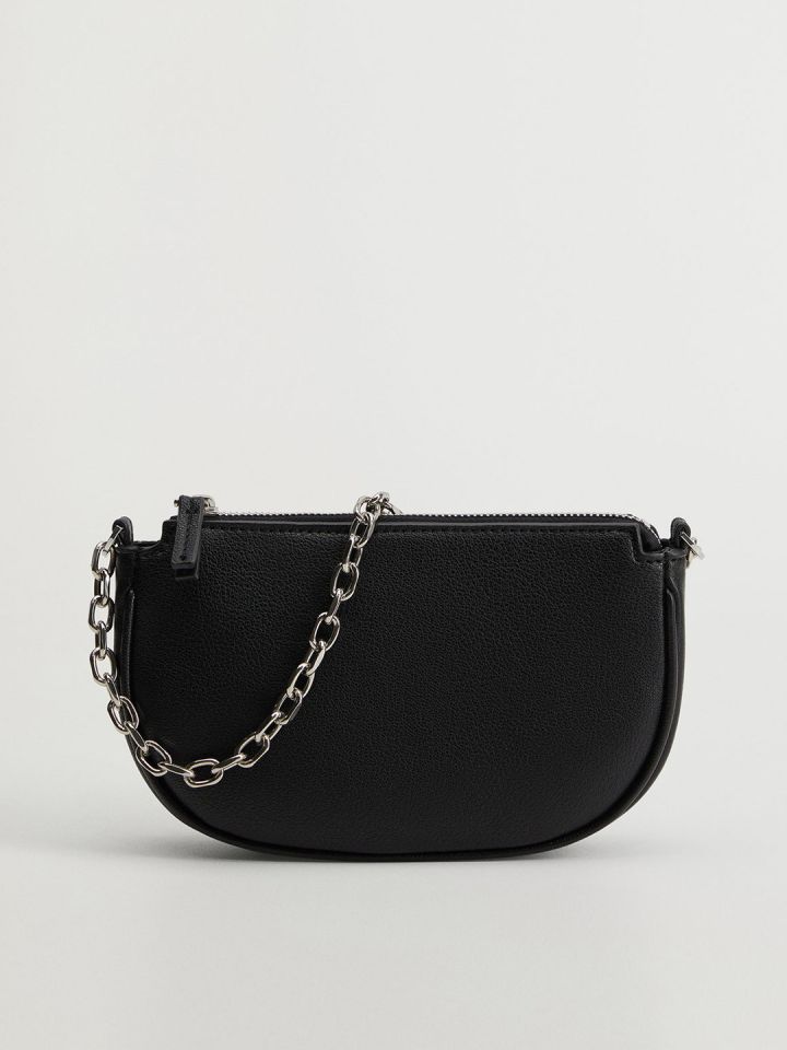 Mango solid cheap sling bag