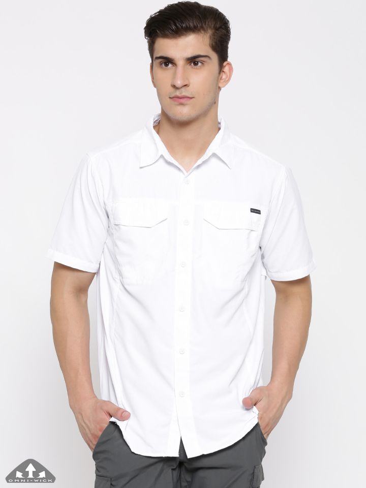 Mens columbia short hot sale sleeve button down