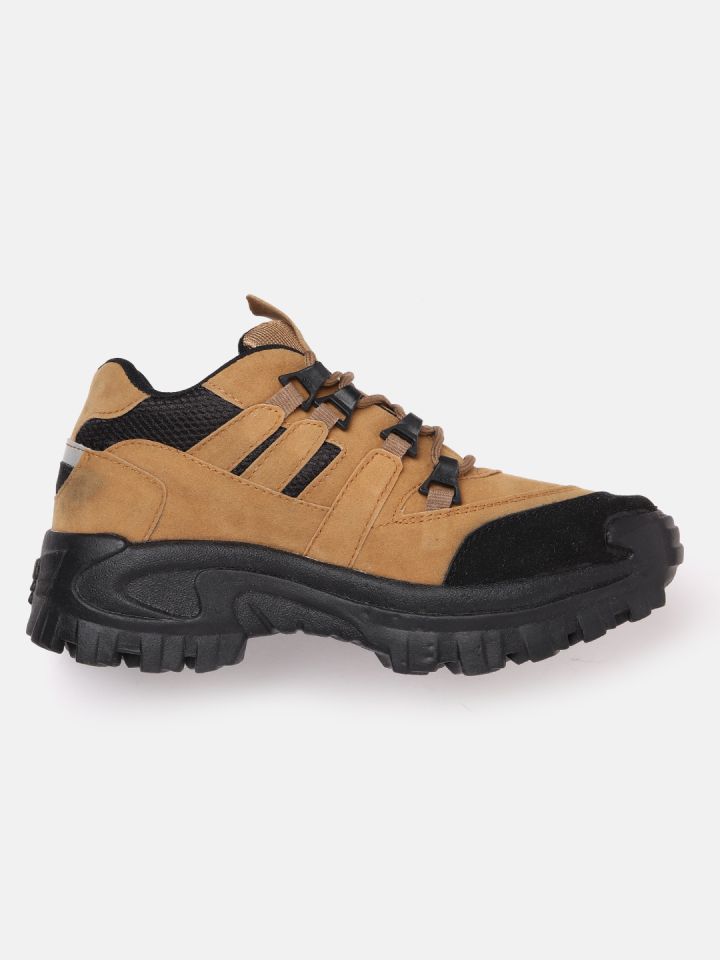 Buy Woodland Men Leather Mid Top Trekking Shoes Sports Shoes for