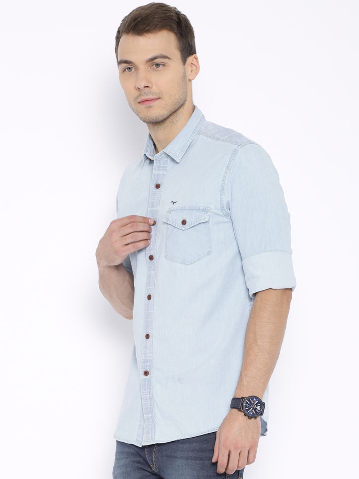 Flying machine denim shirts 2025