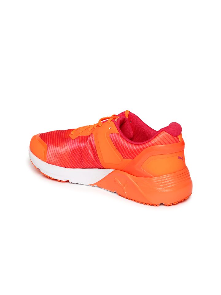 PUMA Women Neon Orange Pink PulsePWR XTCore Training Shoes