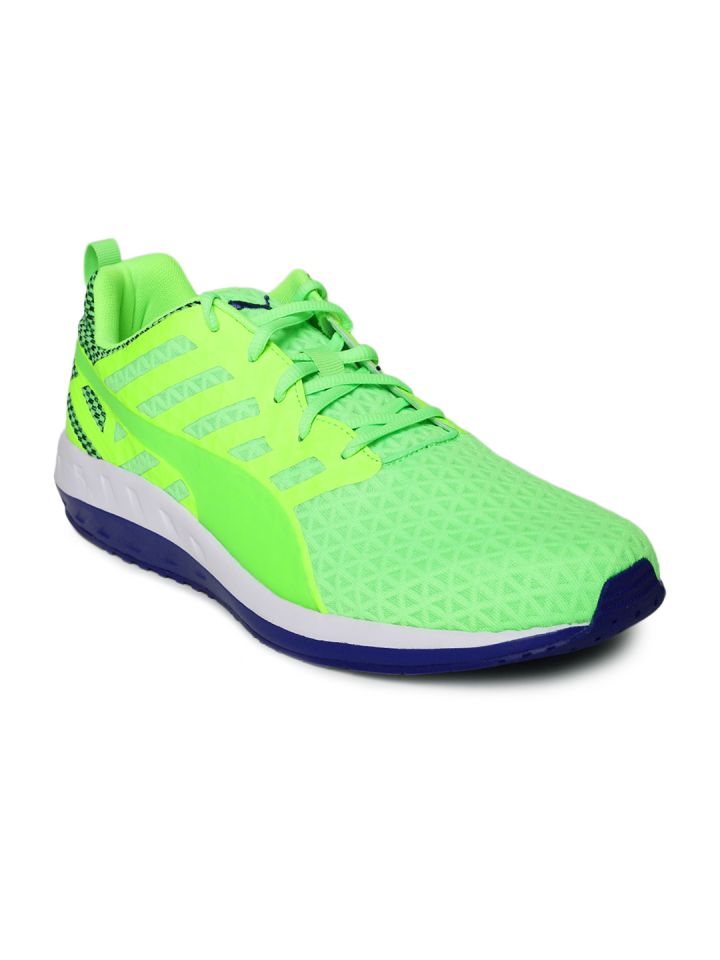 Guau Inspeccionar paciente Buy PUMA Men Neon Green Flare Q2 Running Shoes - Sports Shoes for Men  1266773 | Myntra