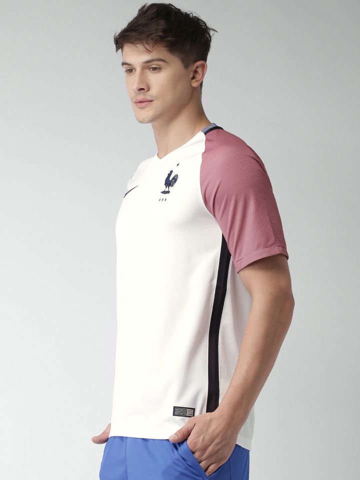 Buy Nike White FFF M AW Stadium Football Jersey Tshirts for Men