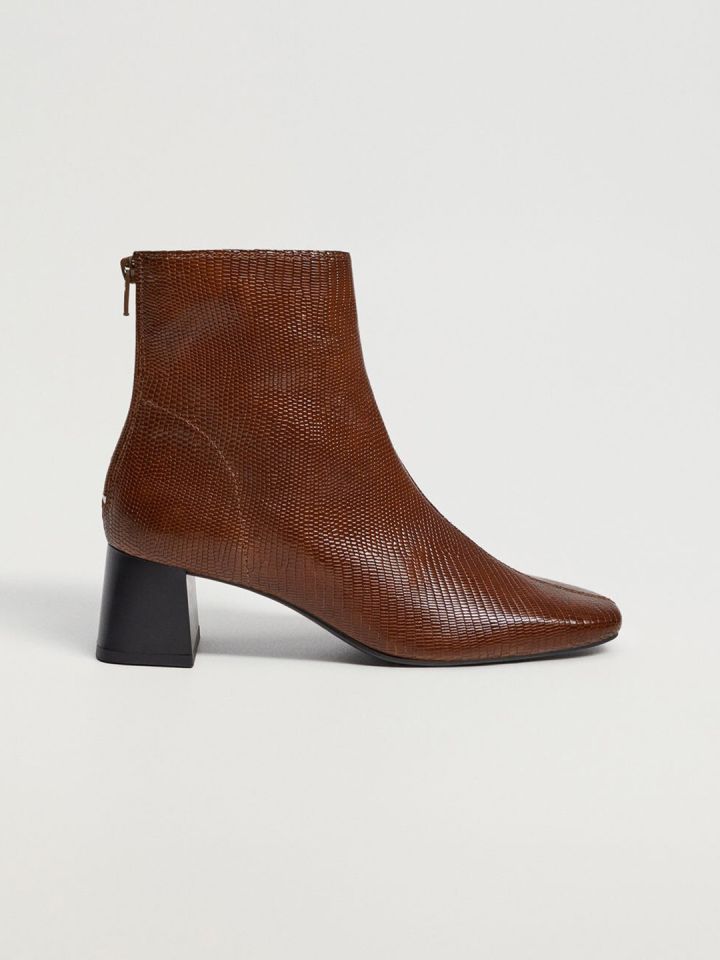 Mango best sale brown boots
