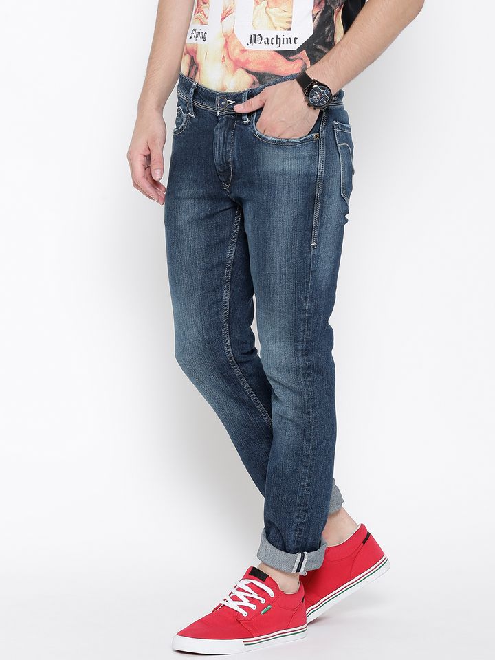 blue label flying machine jeans