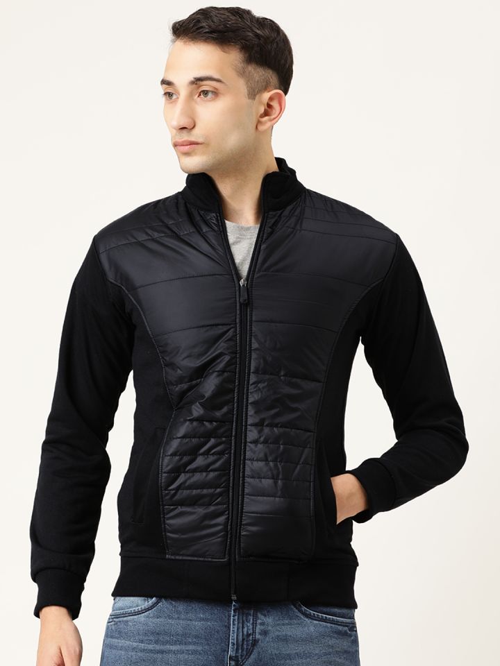 Campus sutra discount black bomber jacket