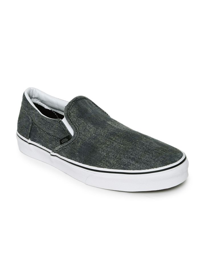 Mens dark grey vans hotsell