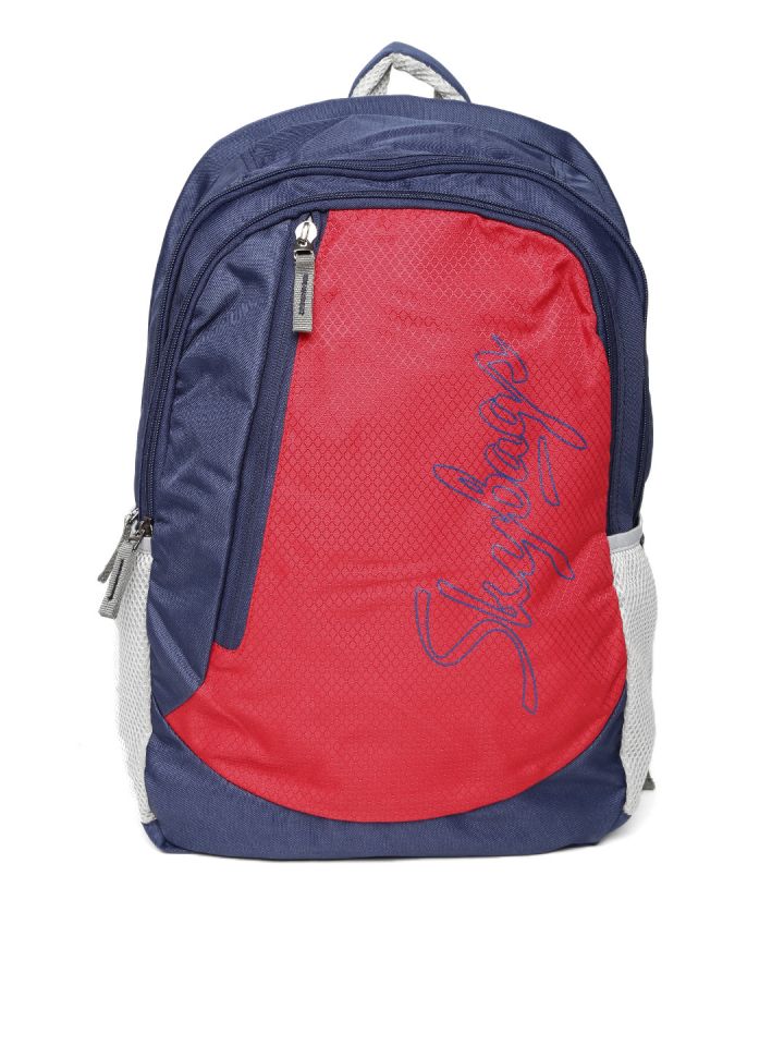 Buy Skybags Unisex Navy Red Backpack Backpacks for Unisex