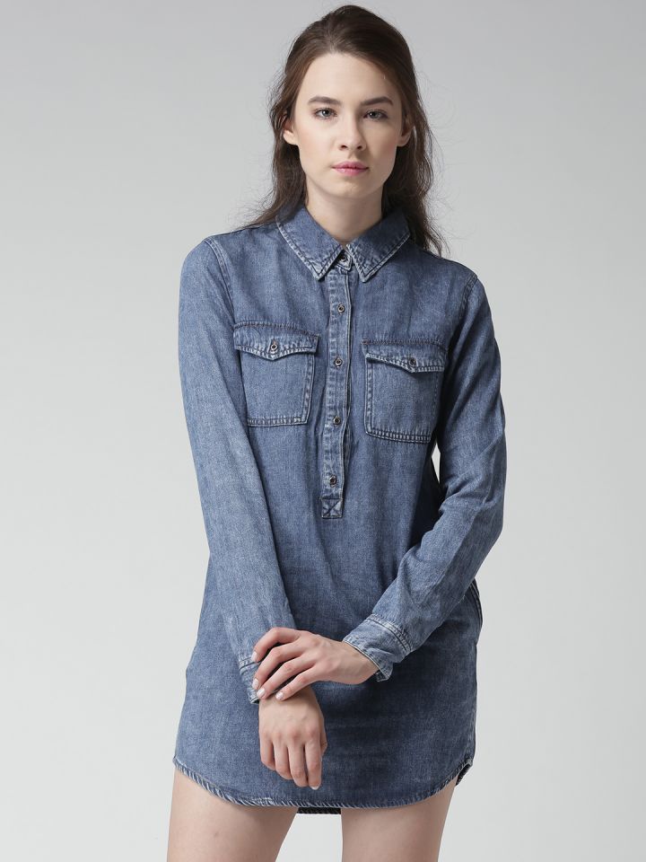 Denim shirt sale dress forever 21