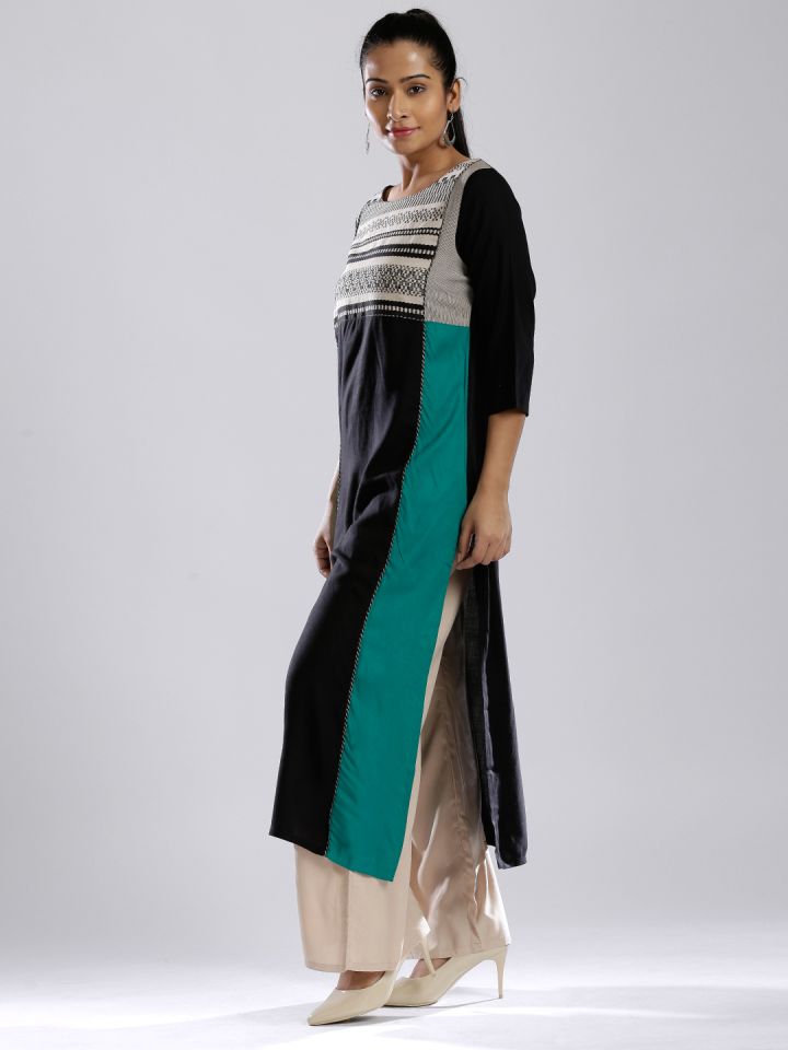 W woven shop design kurta