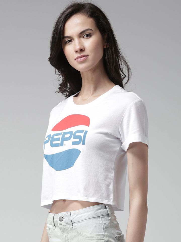 Pepsi crop top forever 21 hot sale