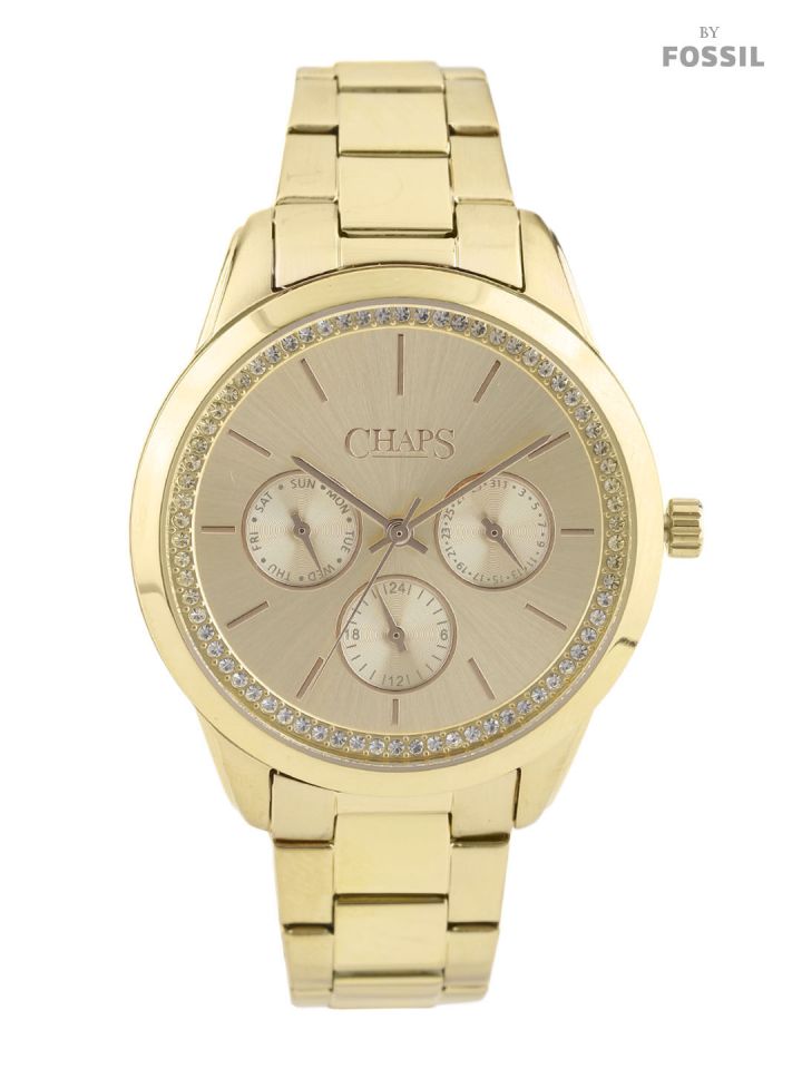 Buy CHAPS KASIA Women Gold Toned Dial Watch CHP3006