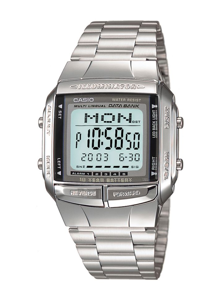 Led watch clearance stainless steel back