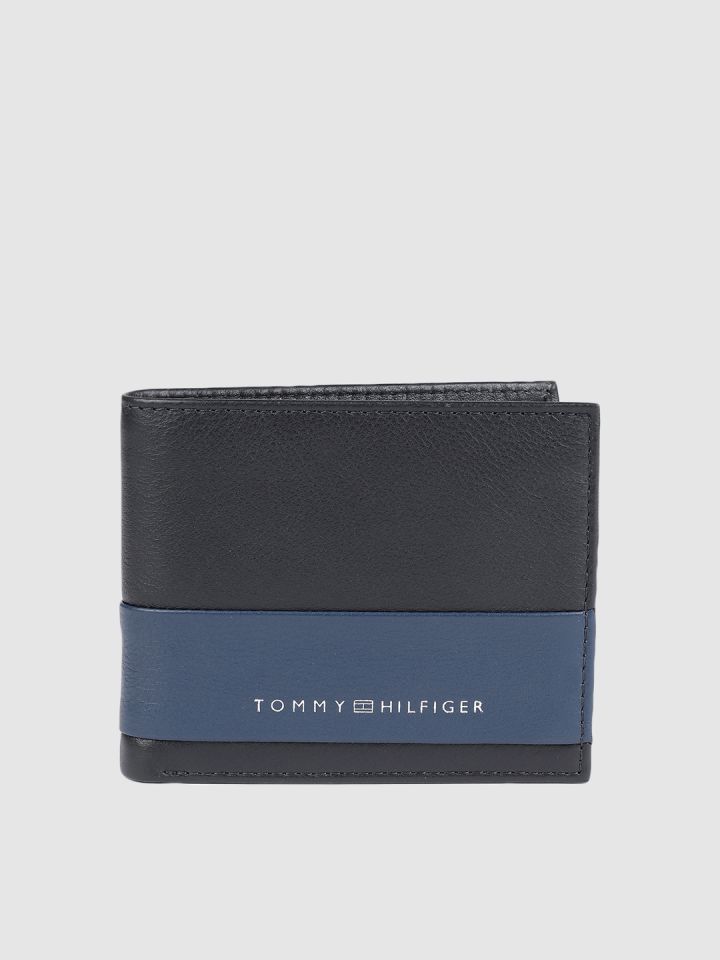 Tommy hilfiger wallet navy blue sale