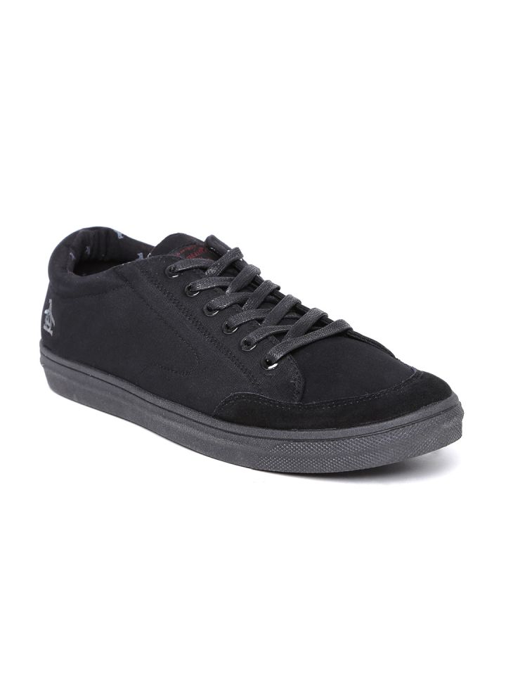 Original Penguin Men Black Canvas Shoes