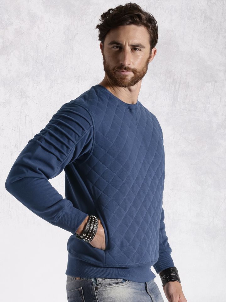 Padded sweatshirt sale