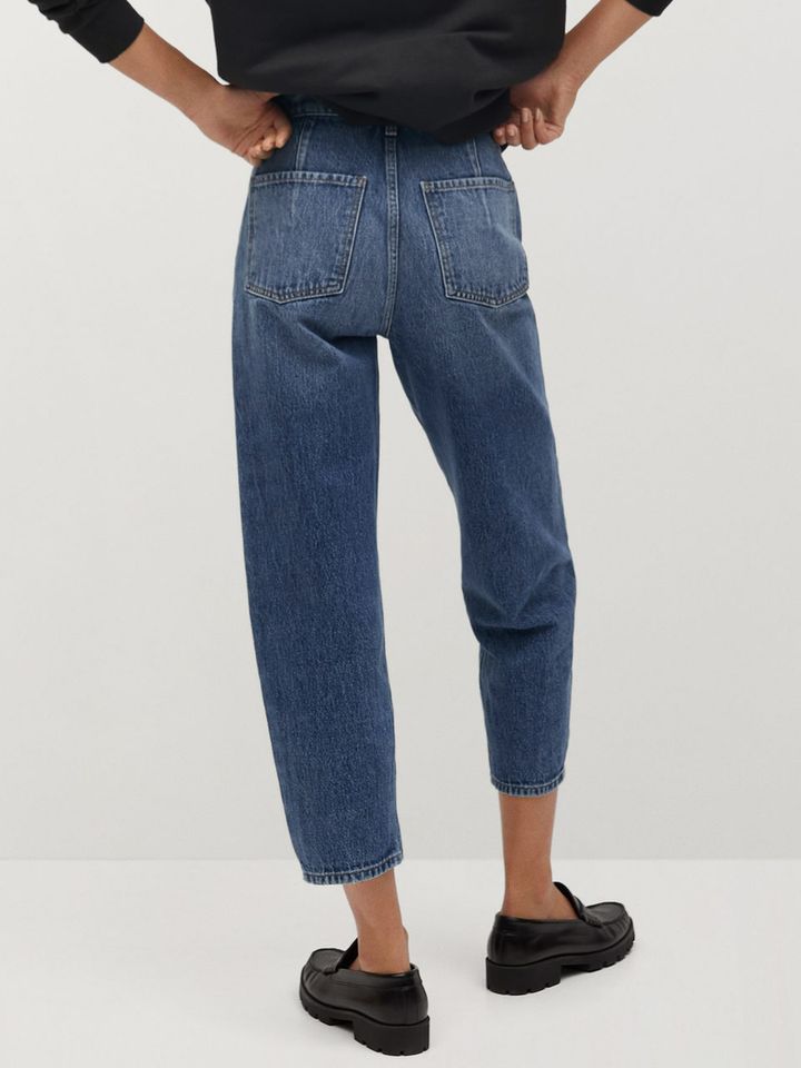 Buy MANGO Women Blue Sustainable 
