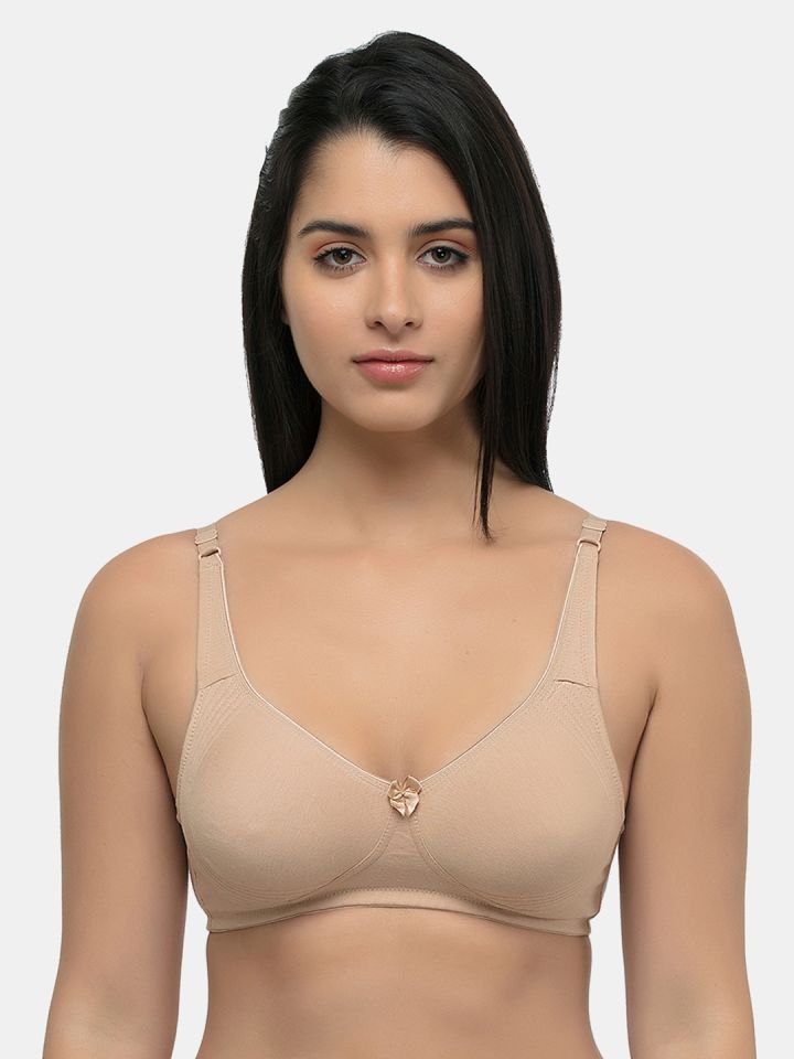 Buy Inner Sense Pack Of 3 Organic Cotton Antimicrobial Seamless Side  Support Sustainable Bra ISB057 - Bra for Women 12957848