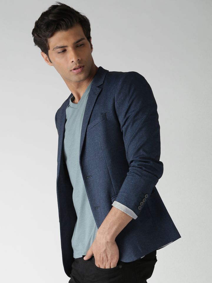 Casual blazer top myntra